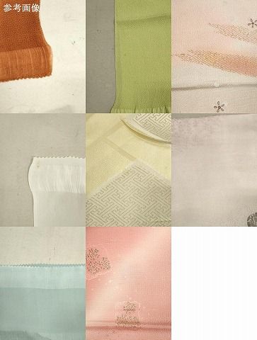 和装小物 帯揚げ10枚セット