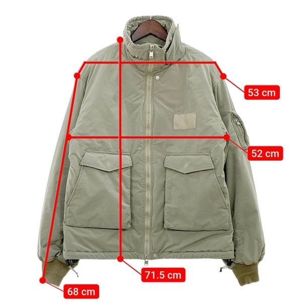 nonnative トロッパーパフブルゾン 24AW NN-JU4501 ミリタリー