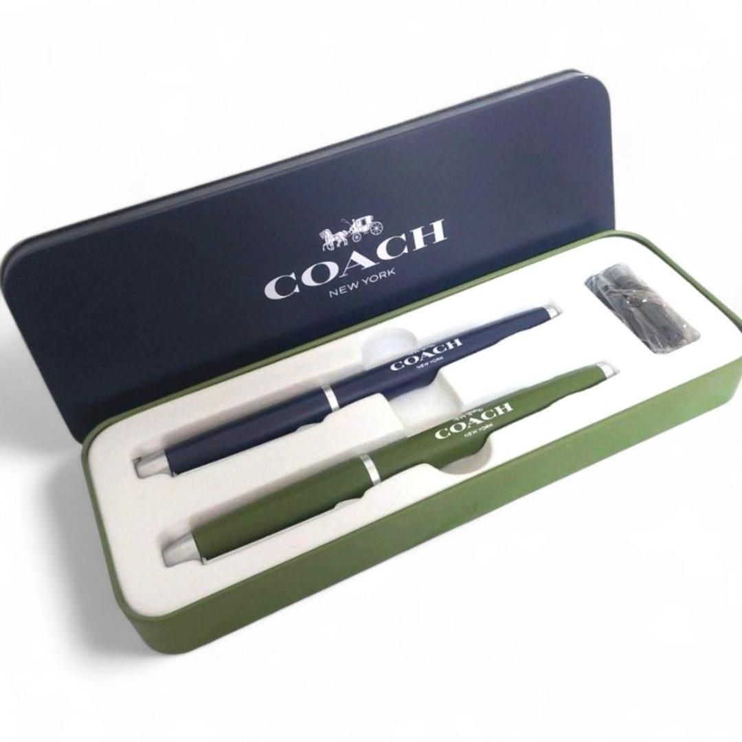 coach万年筆、ボールペン COACH - coach 万年筆&ボールペンセット 付録 コーチ 完売した