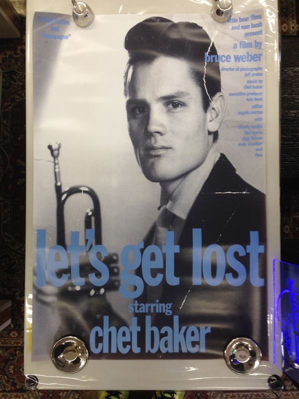 No.05241-W) Let's Get Lost Bruce Weber P4 chet baker 大判ポスター