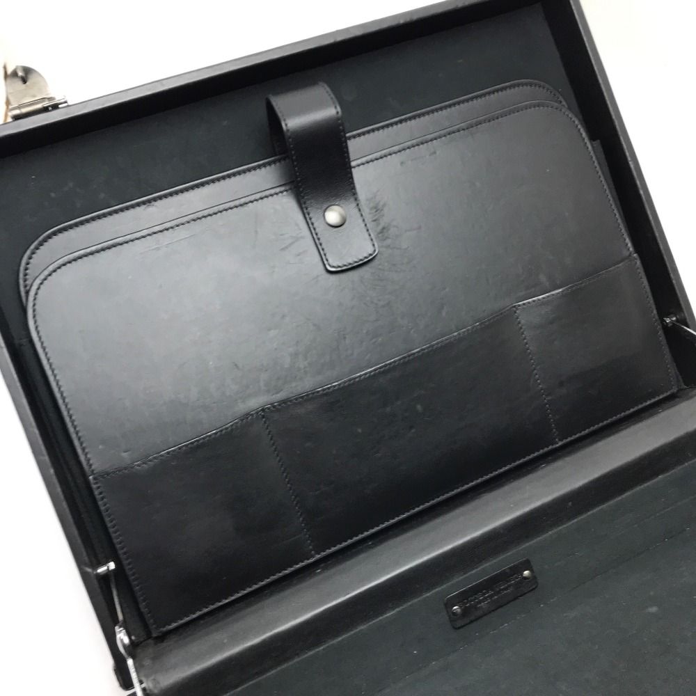 ★BOTTEGA VENETA ボッテガヴェネタ イントレチャート ケース ブラックイントレチャート ロング ファスナーカードケース