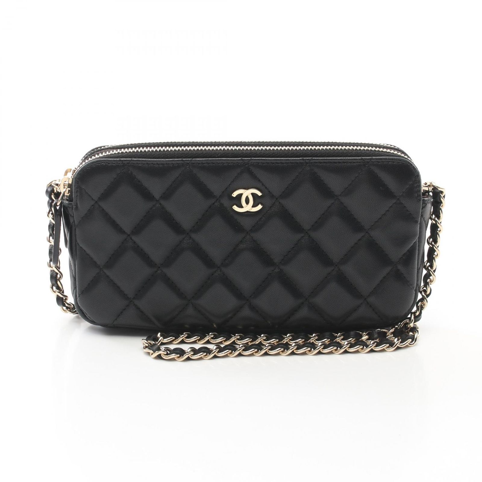 CHANEL マトラッセ 【クリア】 ハートロック ショルダーバッグ バッグ 