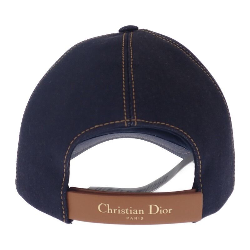 ユニセックス◆デニム◆Dior D-Player キャップ CPC0093EDENC540_E03-1?$