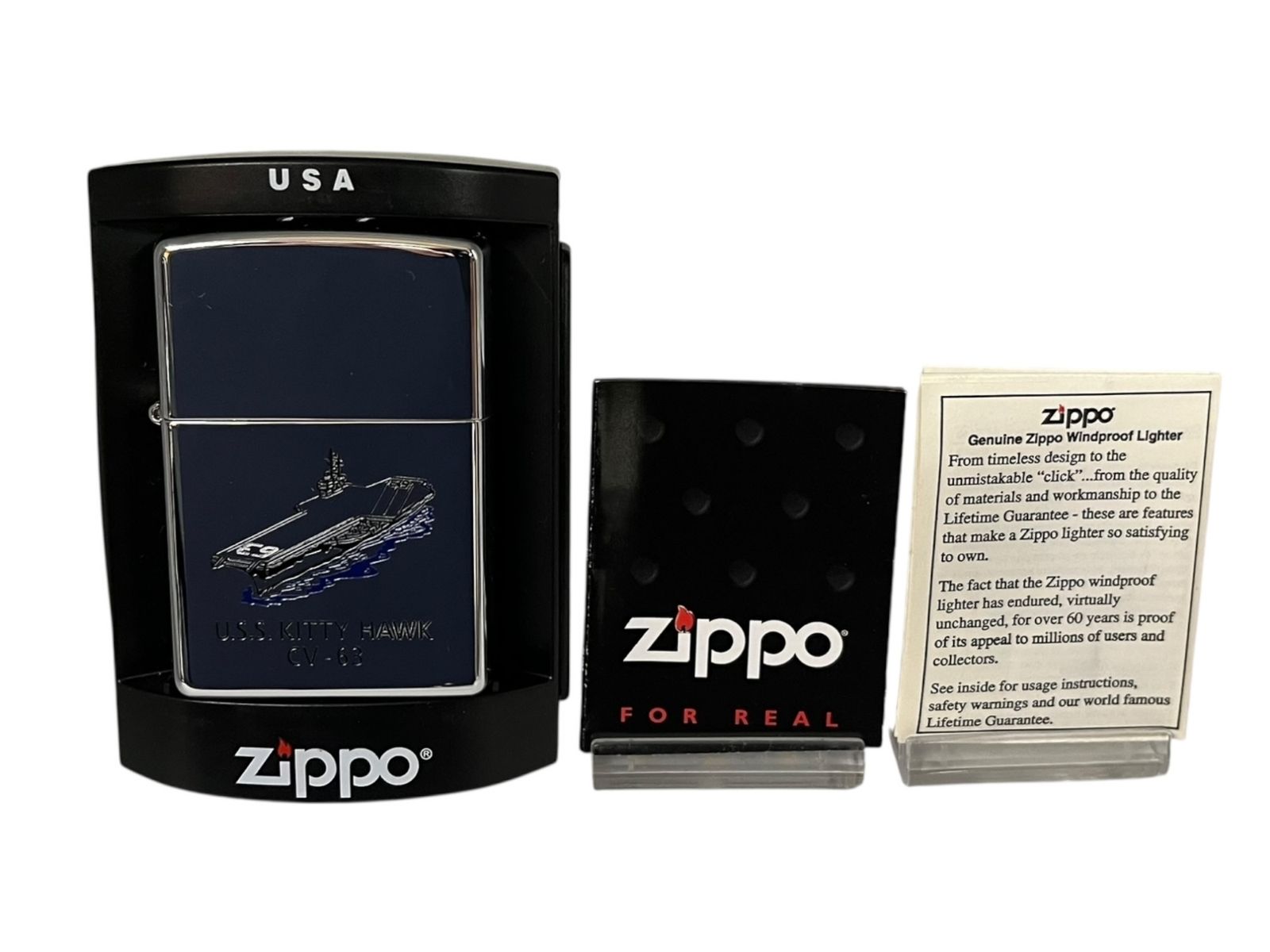 Zippo USS Kitty Hawk 空母キティホーク CV-63 zippo (ジッポー) 2005