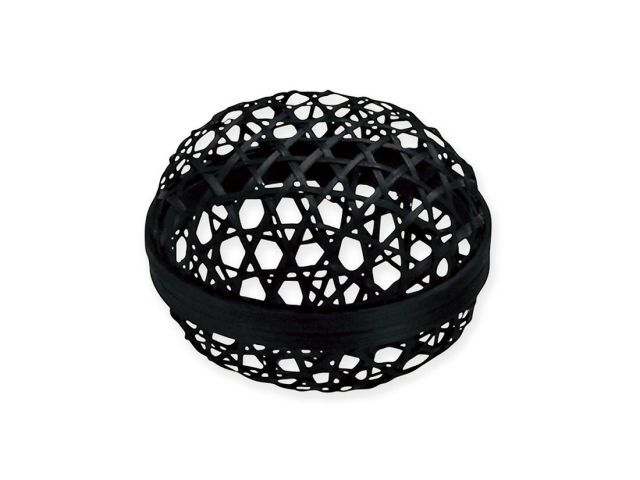 カゴ 六ツ目編マリモ篭13 黒 10個