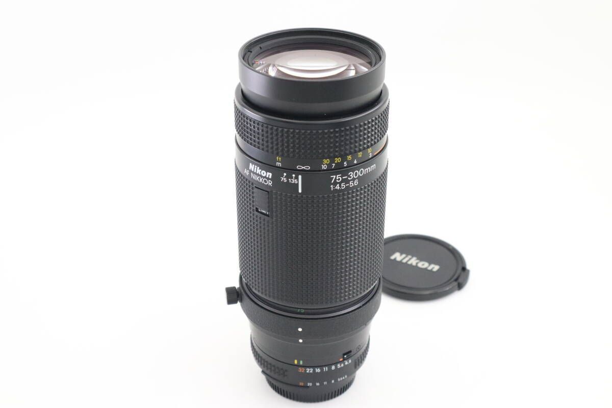 外観特上級】ニコン レンズ Nikon AF Nikkor 75-300mm f4.5-5.6 #e5162 