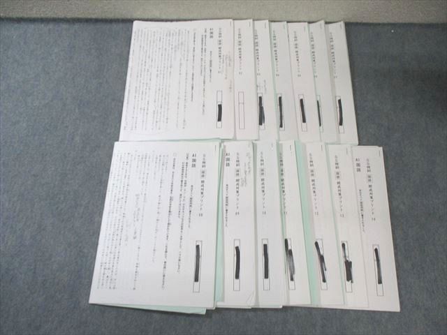 即日発送 SAPIX 小6 通年 開成対策プリント01～14 SS特訓 サピックス 語学・辞書・学習参考書
