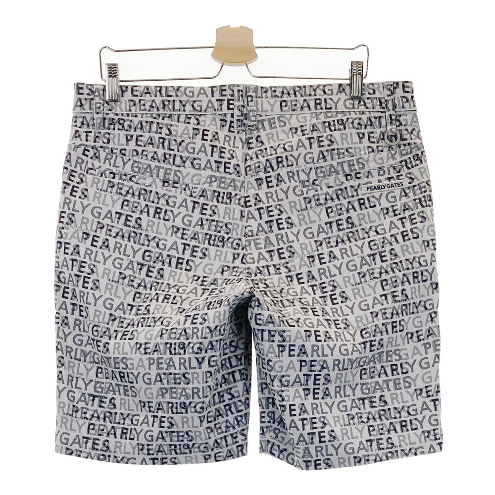 サイズ 6 PEARLY GATES パーリーゲイツ 053-3232707 ハーフパンツ 総柄 グレー系 240101531349 ゴルフウェア メンズ ストスト