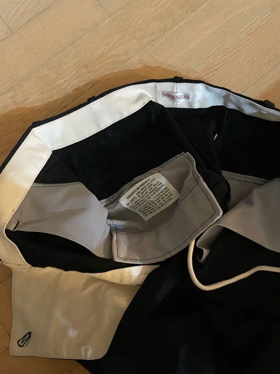 バズリクソンズ エイジング加工 ペイント チノ パンツ ブラウン系 32