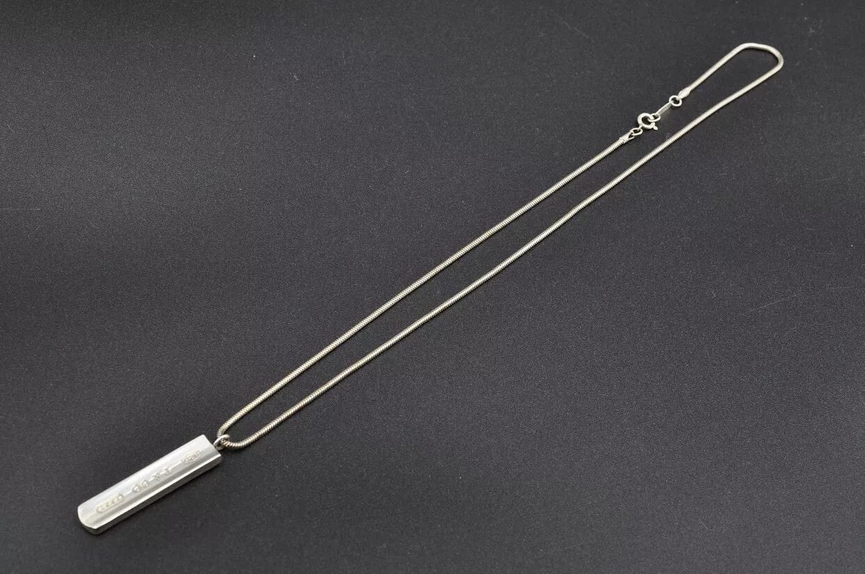 Tiffany & Co. ティファニー ナローバー 1837 ネックレス スターリング