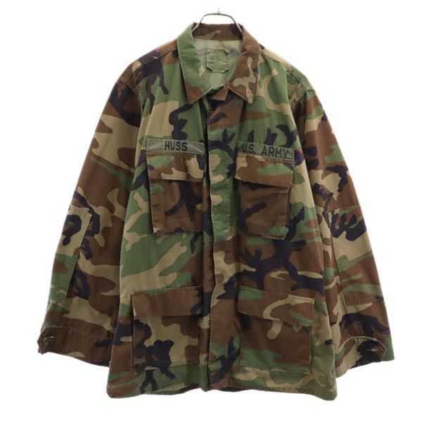 アメリカ軍 90s SPO カモフラ ミリタリージャケット カーキ系 US ARMY メンズ 【中古】  【231006】