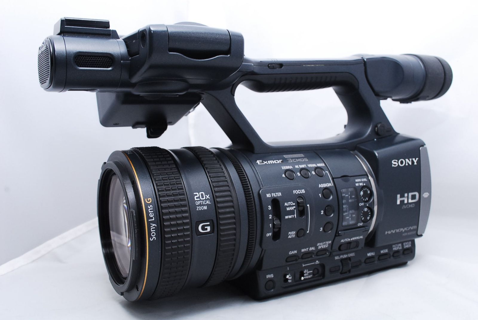 ソニー SONY デジタルHDビデオカメラレコーダー AX2000 HDR-AX2000 H - 2
