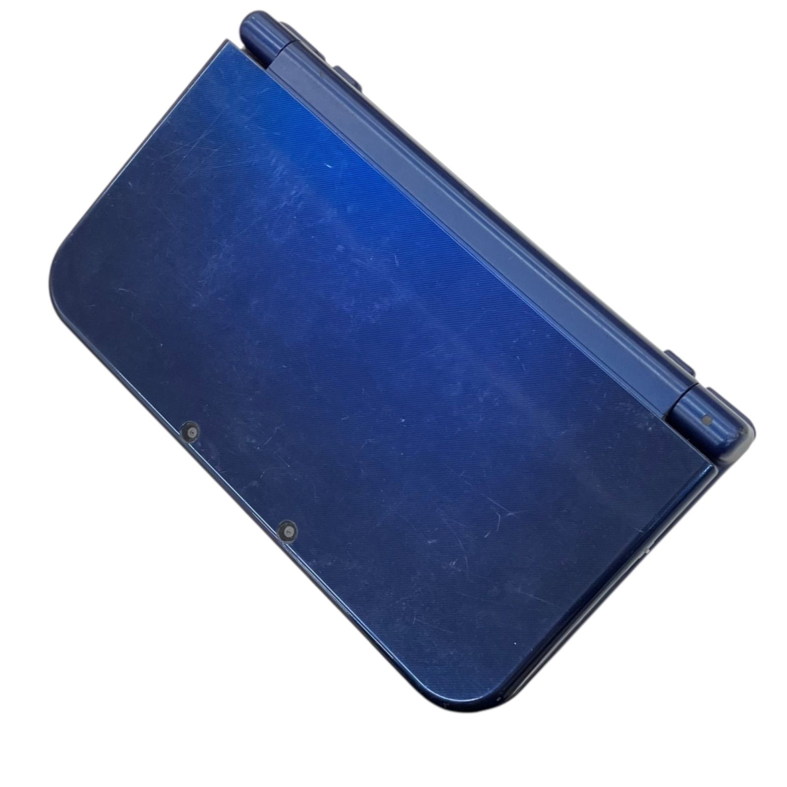 186000 ジャンク品 任天堂 new Nintendo3DS LL RED-001 メタリックブルー タッチペン