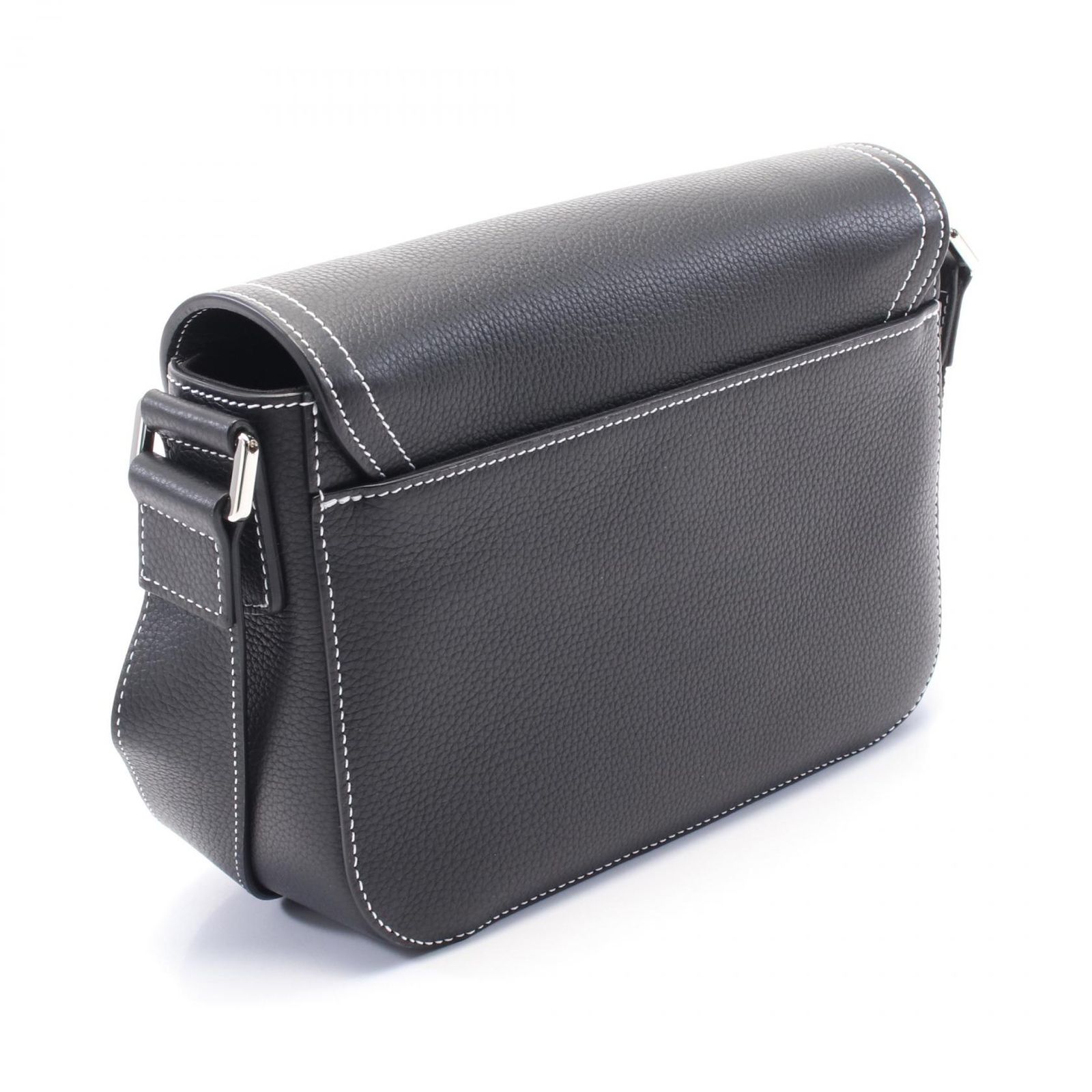 DIOR ショルダーバッグ サドル メッセンジャー ブラック Aランク 未使用品 ディオール サドル ミニメッセンジャー レザー ショルダーバッグ