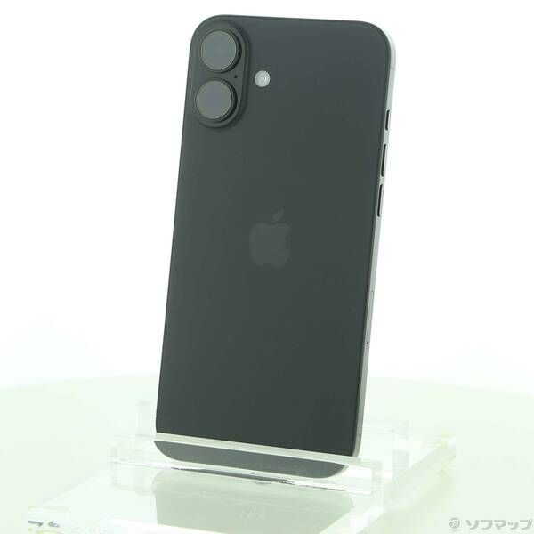 中古品〕 iPhone16 Plus 256GB ブラック MXVG3J／A SIMフリー