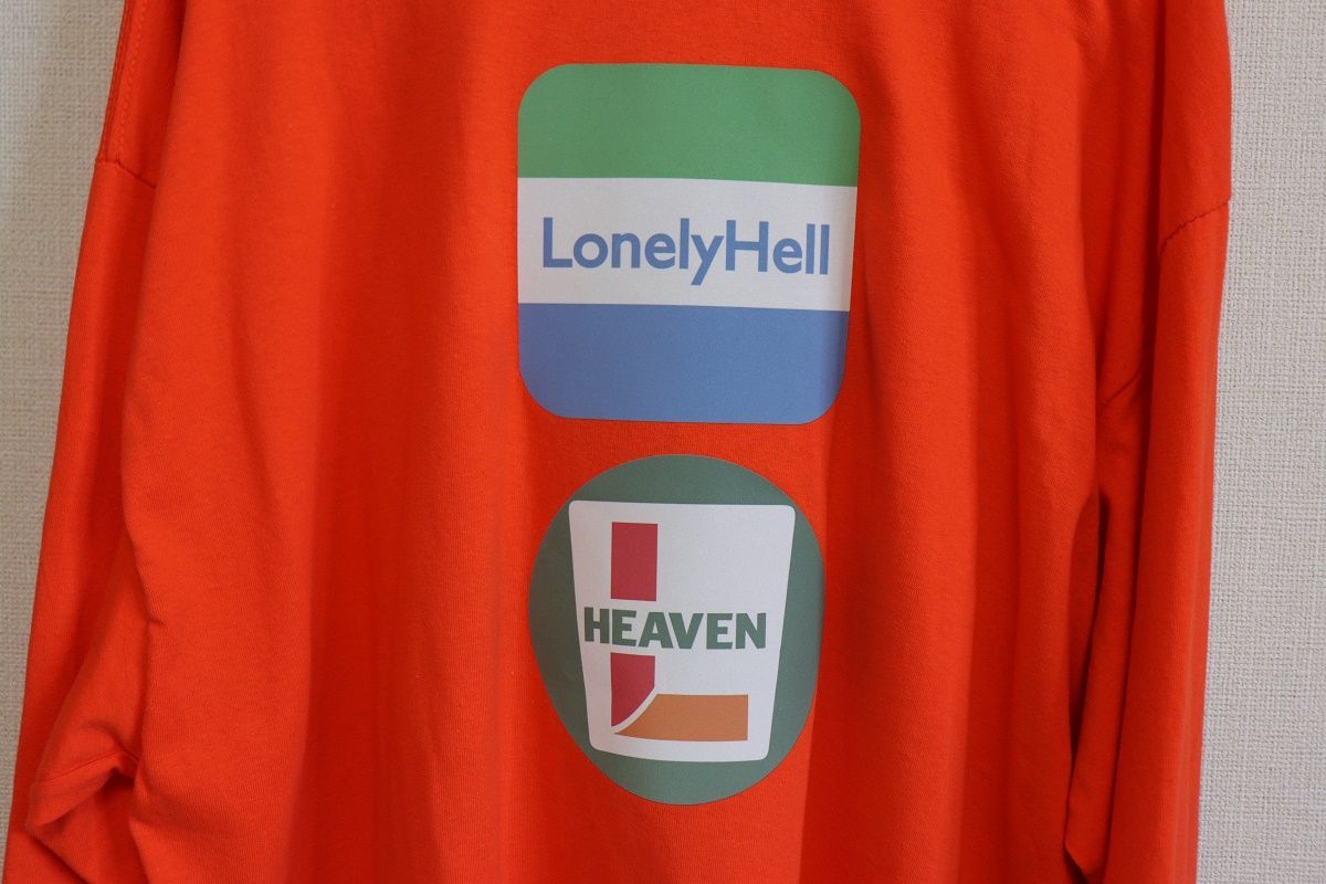 lonely論理新品メンズ長袖TシャツXXLファミマ7イレブンオマージュ