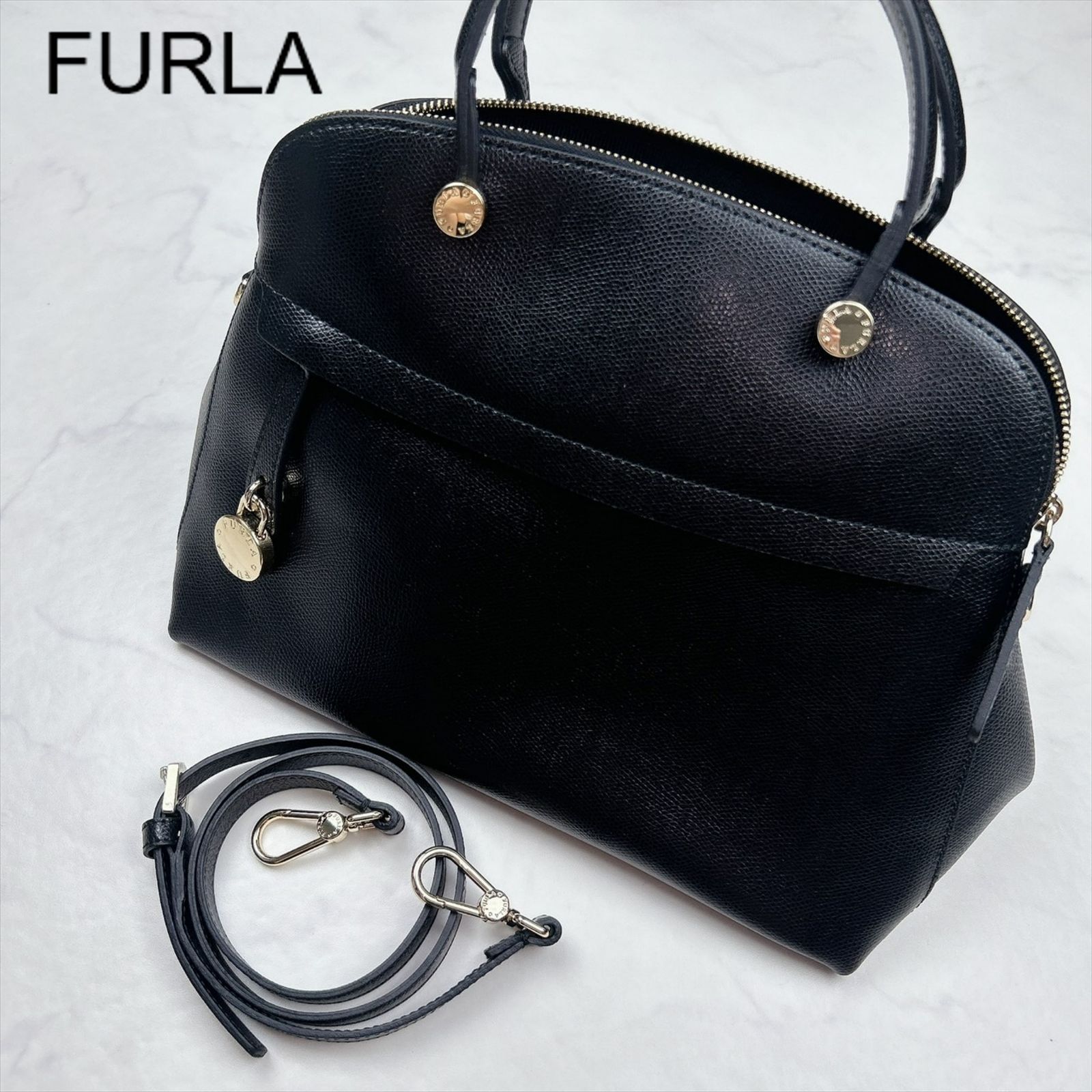 未使用に近い】FURLA フルラ バッグ - メルカリ