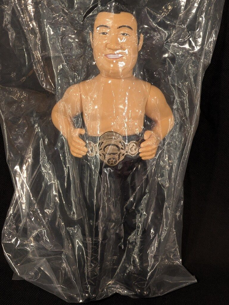 □ブルマァク 力道山 ソフビ おまけ本付き/日本プロレス/メディコム