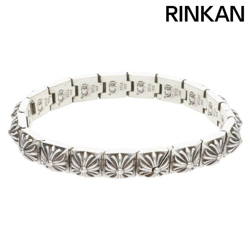 クロムハーツ PYRAMID PLS LNK 3|8|ピラミッドプラスリンク シルバーブレスレット メンズ 18LINK