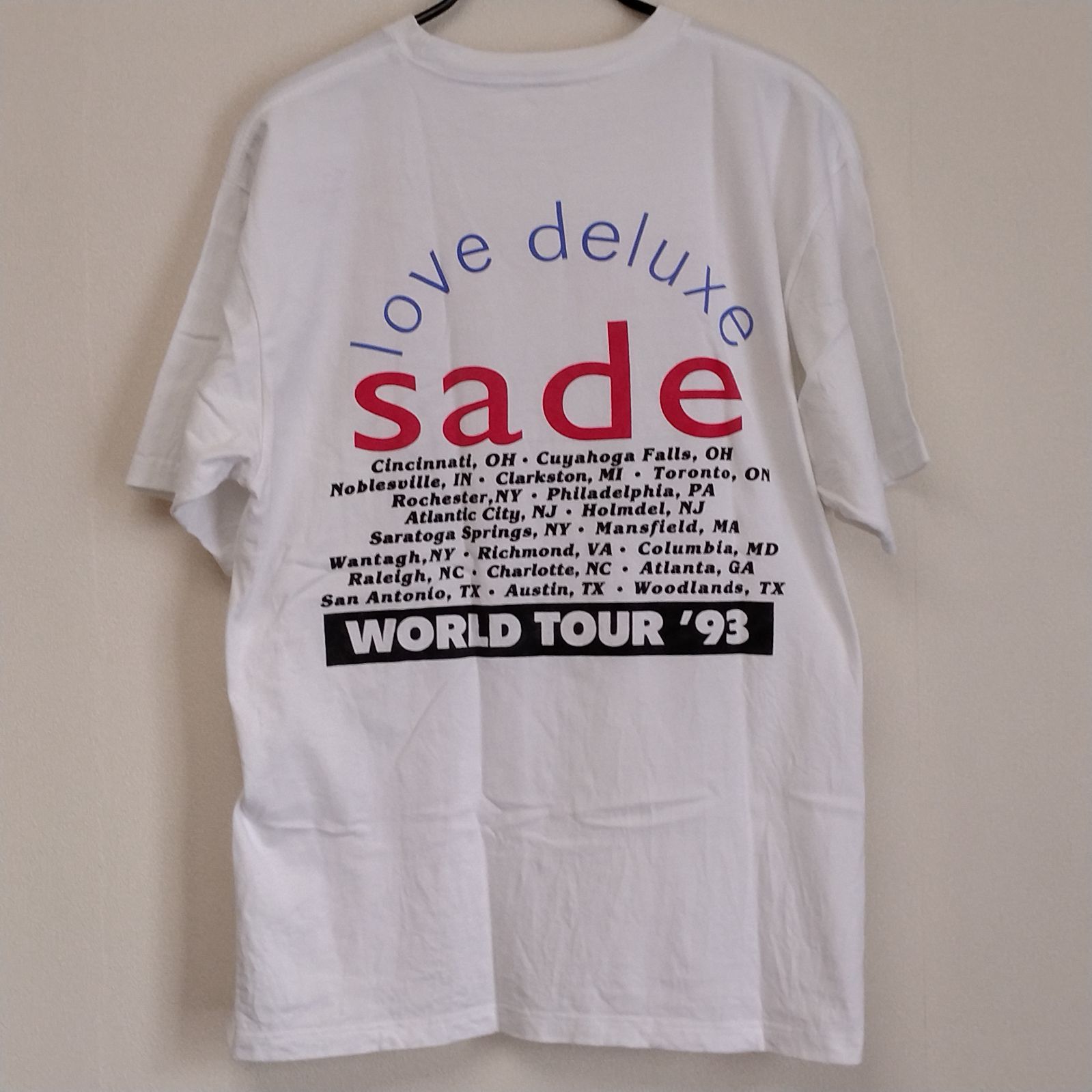 Sade Love Deluxe World Tour スウェット シャーデー