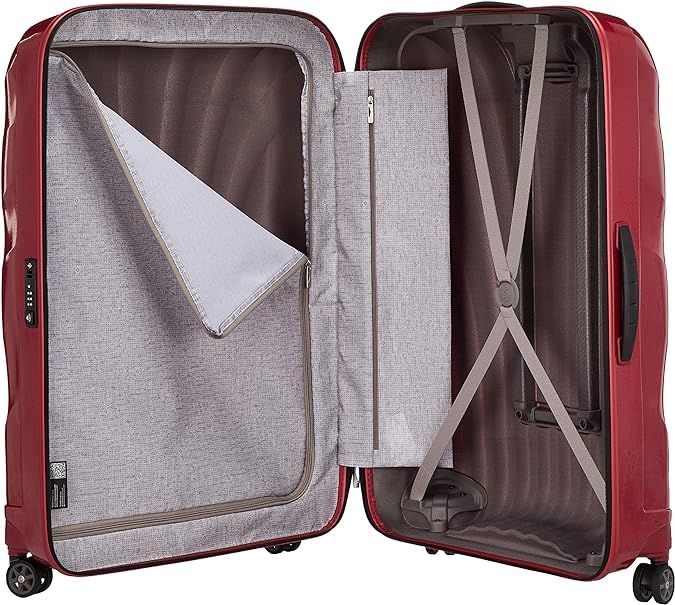 サムソナイト スーツケース キャリーケース シーライト C-LITE スピナー81 123L 81 cm 3.1kg 軽量 チリレッド DECORATOM_COM_BR
