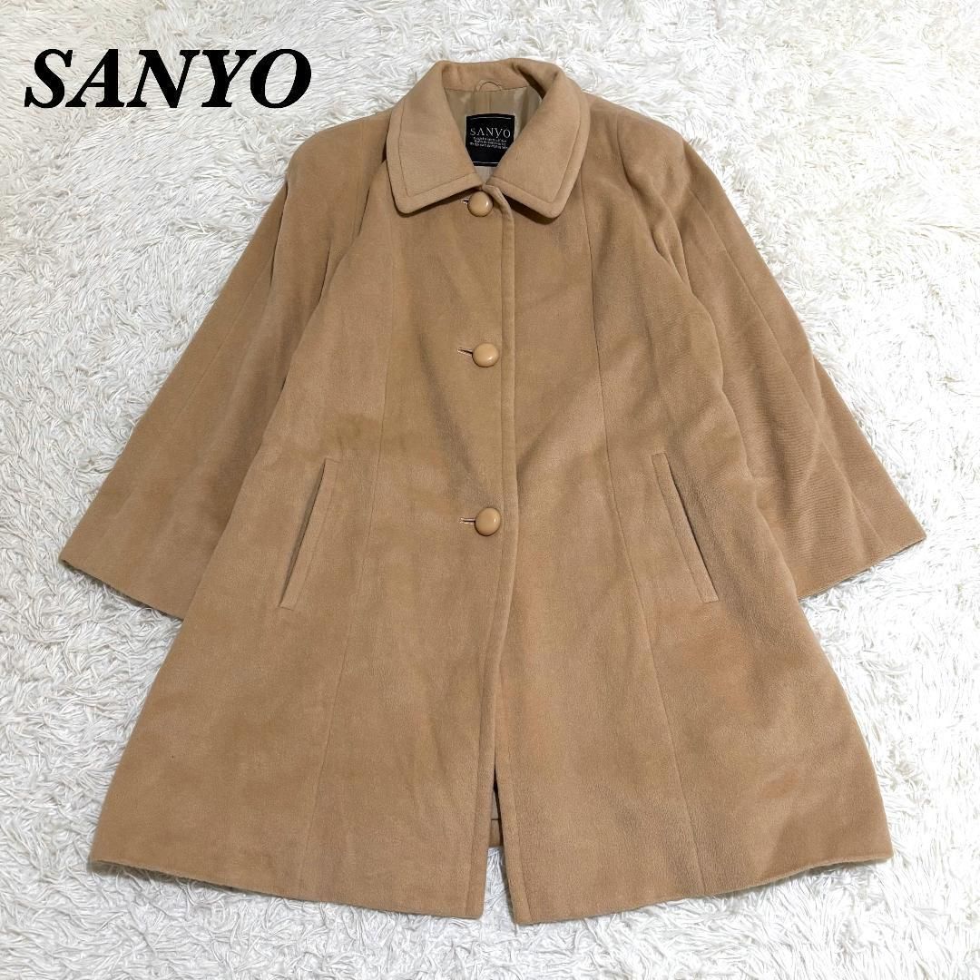 最 100％カシミヤ ロロピアーナ生地 SANYOコート 13BR