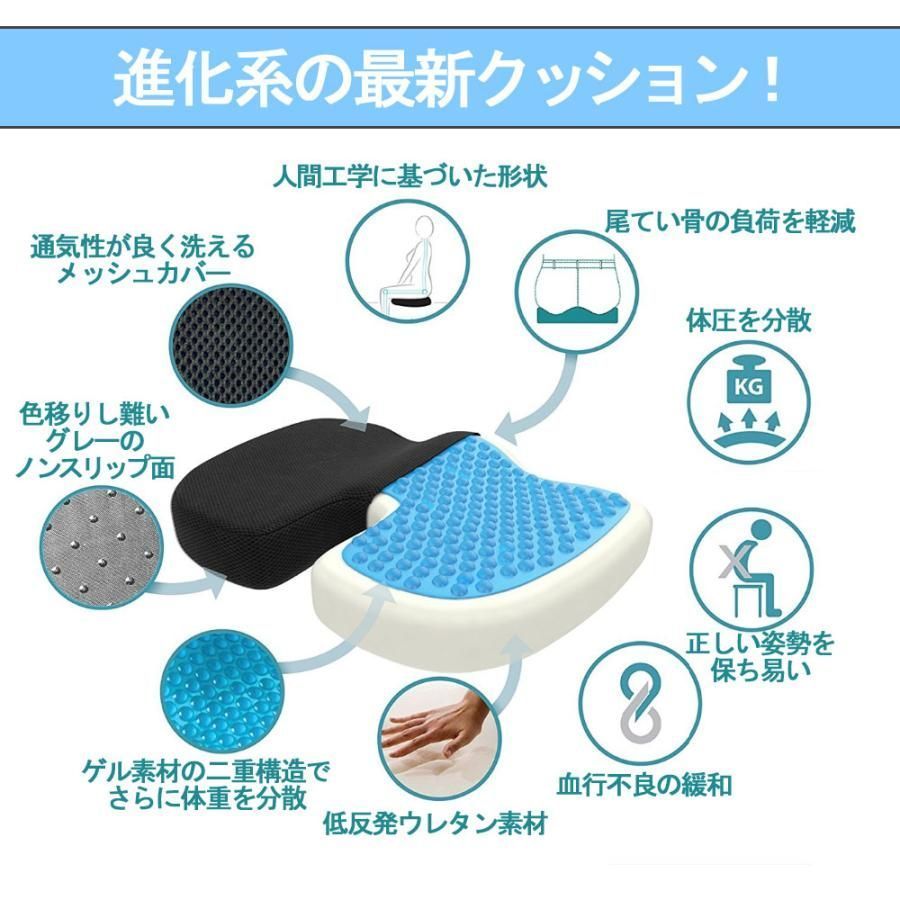 ゲルクッション 腰痛対策