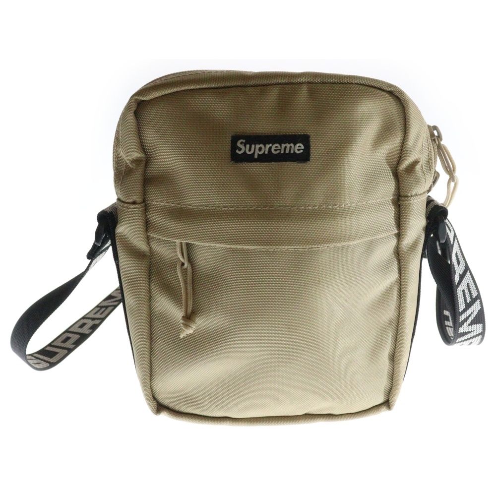 希少　18ss Supreme ボストンバック　Tan ベージュ　ボックスロゴ 希少 18ss Supreme ボストンバック Tan ベージュ ボックスロゴ