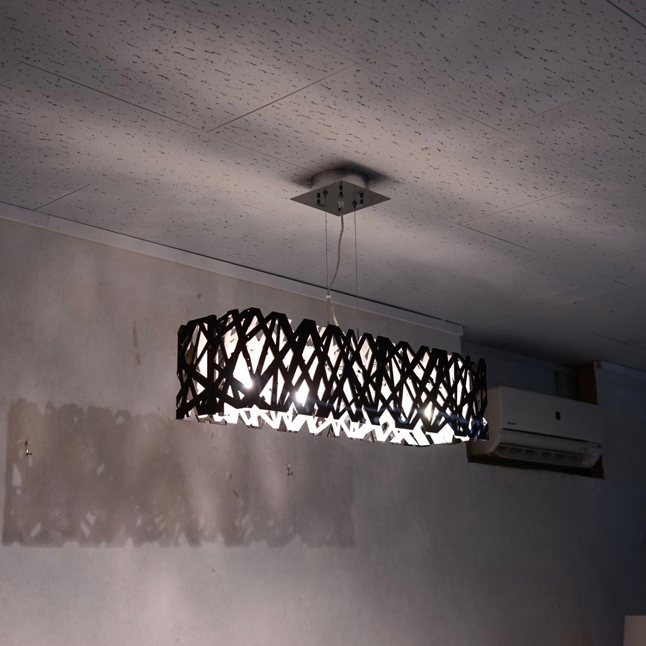 スタイリッシュ 大塚家具 AKANE-L アカネライティング MAN-1288|4P-WB シャンデリア ペンダントライト 吊り下げ照明 モダン 和モダン ホテルライク