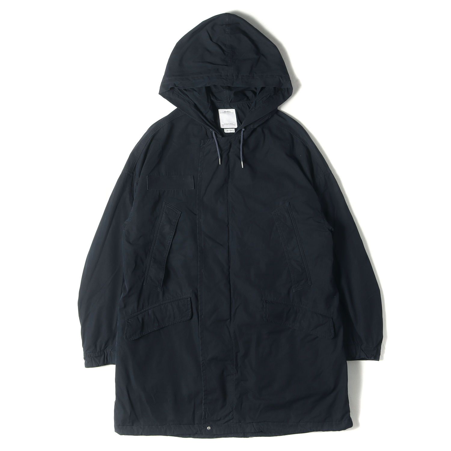 visvim ビズビム コート サイズ:2 / 20SS 泥染め パターソン ミリタリー モッズコート (PATTERSON OVERCOAT) / ネイビー 紺 / アウター ジャケット 上着【メンズ】