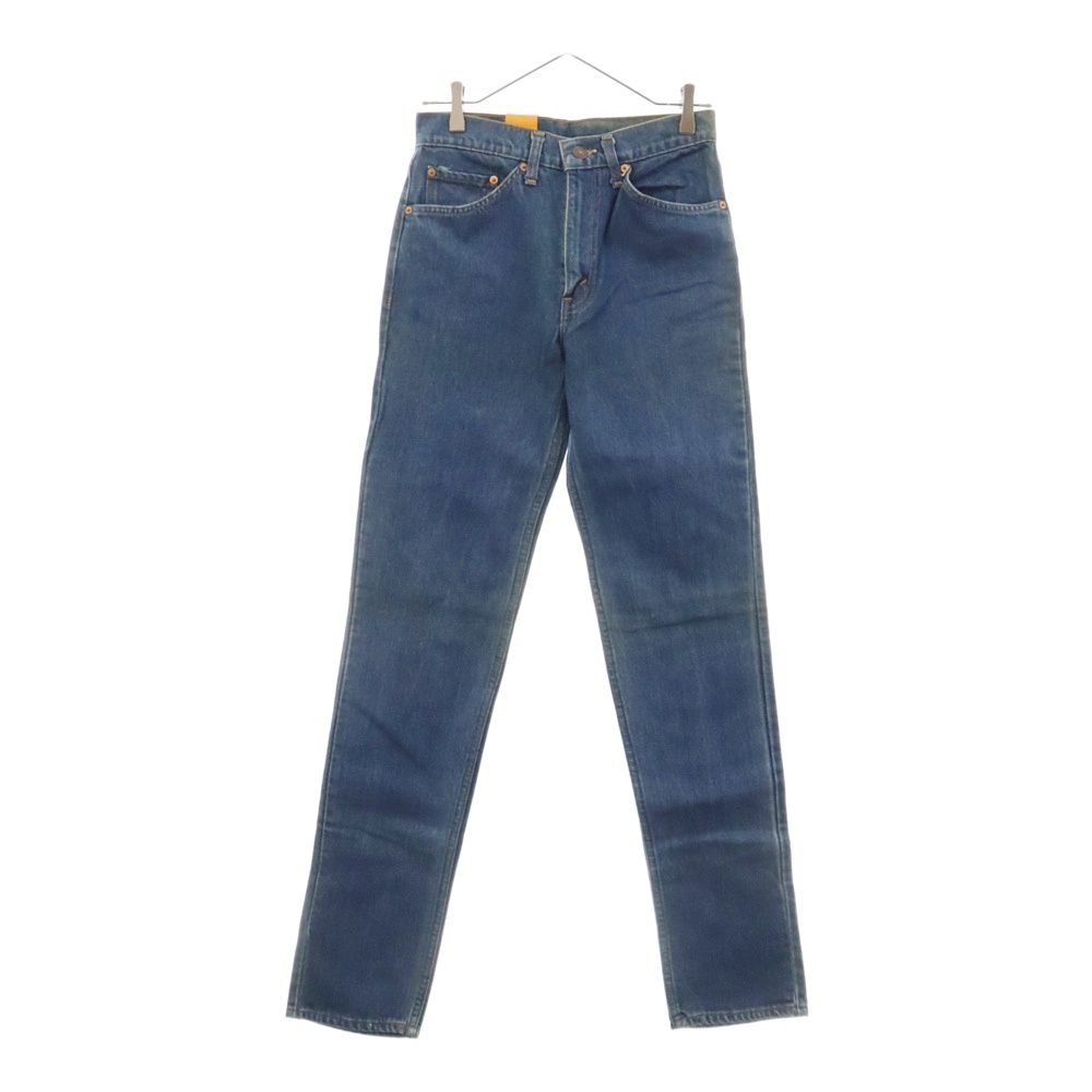 Levi's (リーバイス) 80S VINTAGE ヴィンテージ 506-0217 スモールe ジップフライ ストレート デニムパンツ インディゴ フラッシャー付き