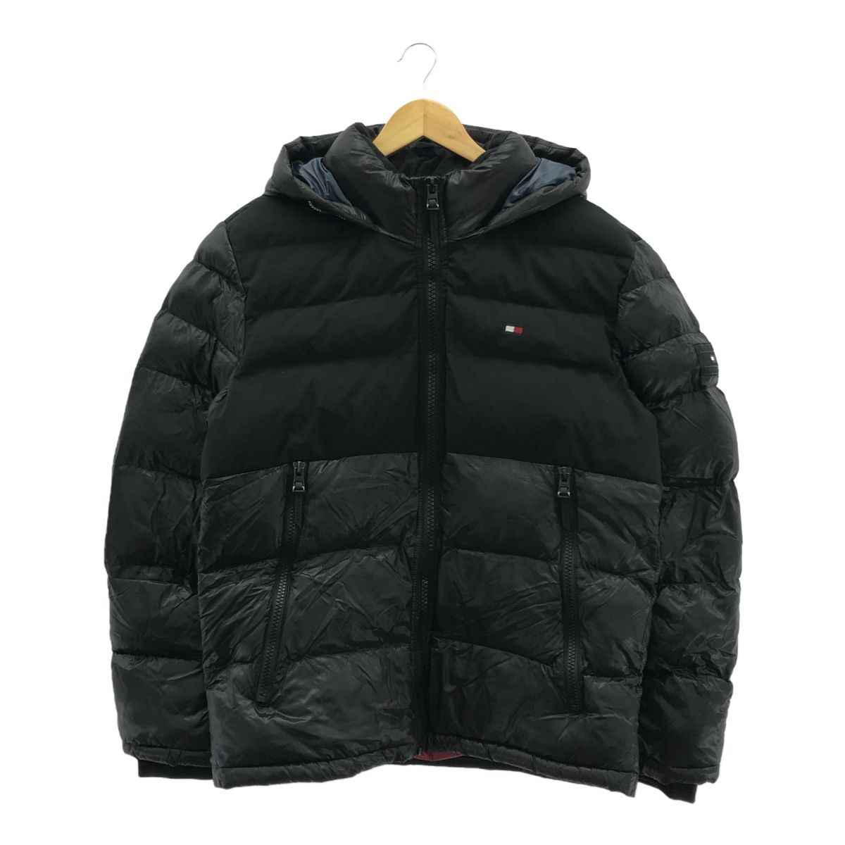 中古品TOMMY HILFIGER トミーヒルフィガー ダウンジャケット Mサイズ メンズ アウター ブルゾン ジャンパー Q63364NSC