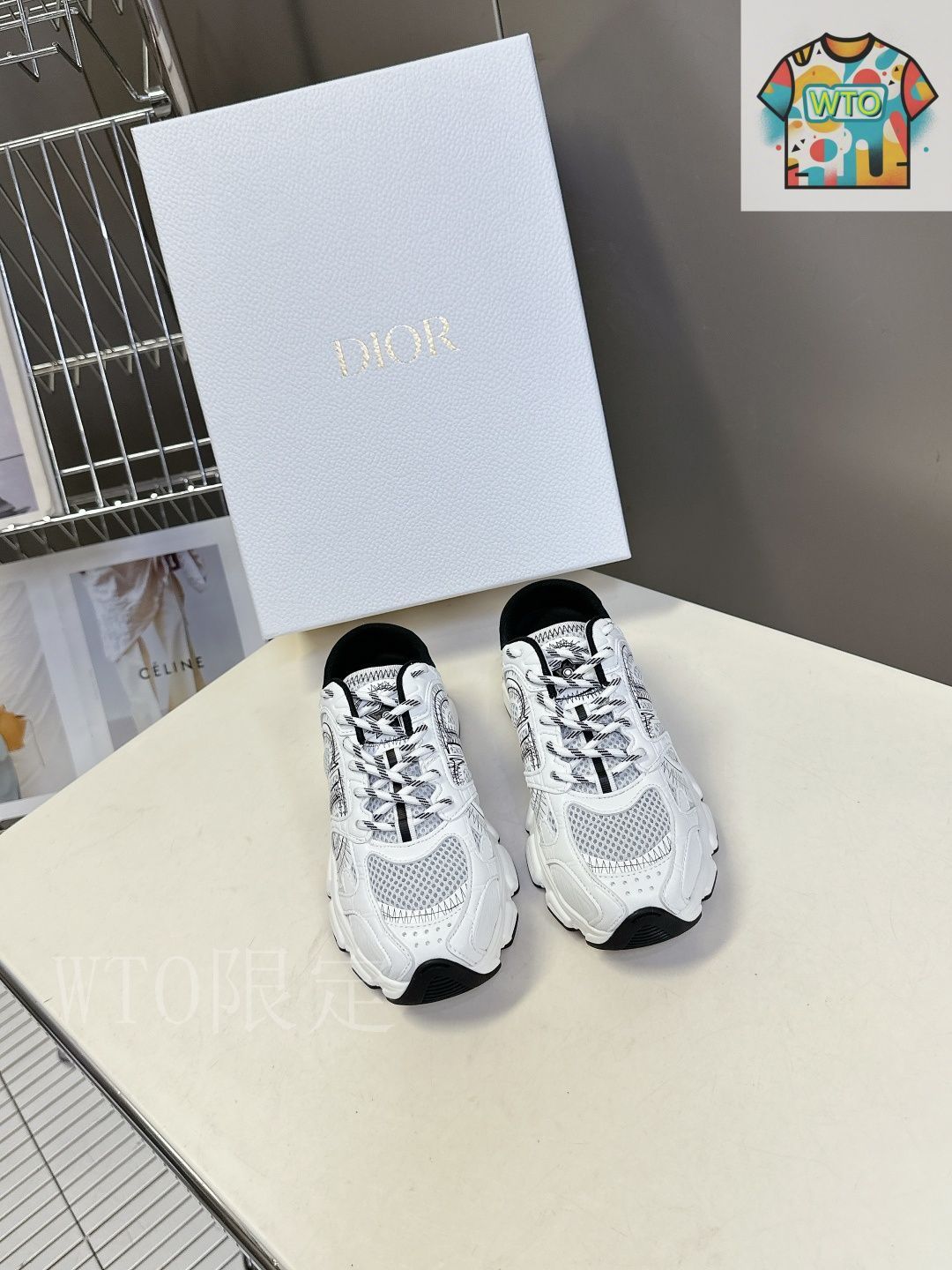 【直営・関税送料込】Dior Chrono スニーカー 上品でカジュアル♡》DIOR Chrono スニーカー (Dior/スニーカー