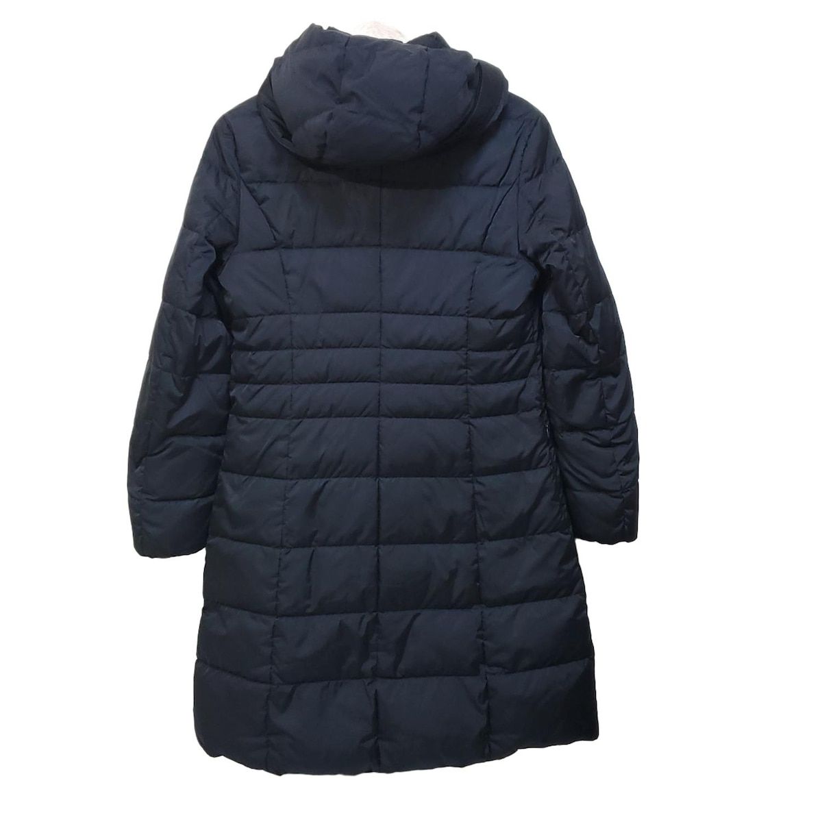 UNTITLED アンタイトル ダウンコート サイズ2 M レディース - ダークネイビー 長袖 リバーシブル ジップアップ 冬