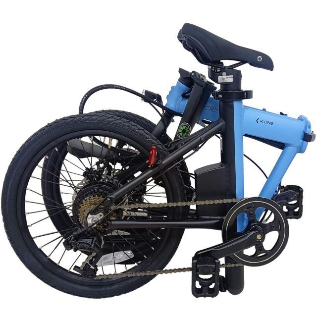 DAHON ダホン K-ONE ケーワン Cool Gray 20インチ 7段変速 折りたたみ自転車 E-バイク 電動アシスト