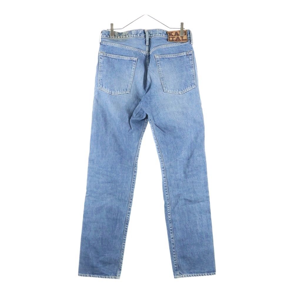 KAPITAL キャピタル 14 oz 5 P モンキーCISCOスタッズデニムパンツ インディゴ EK-1174
