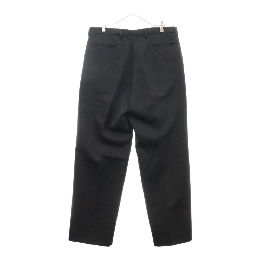 PRADA (プラダ) 22SS 三角プレートギャバジンストレッチロングパンツ