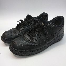 NIKE ナイキ シンプル　紐調節　通学 スニーカー サイズ29 ブラック系 メンズ E  【1212260011293】