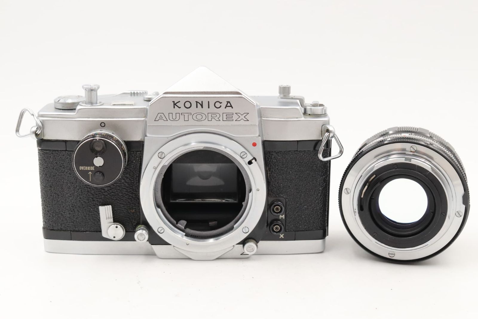 Konica フィルム一眼 AUTOREX P 52mm F1.8 🚀🎁《Near MINT》Konica Autorex P Full & Half Frame Film