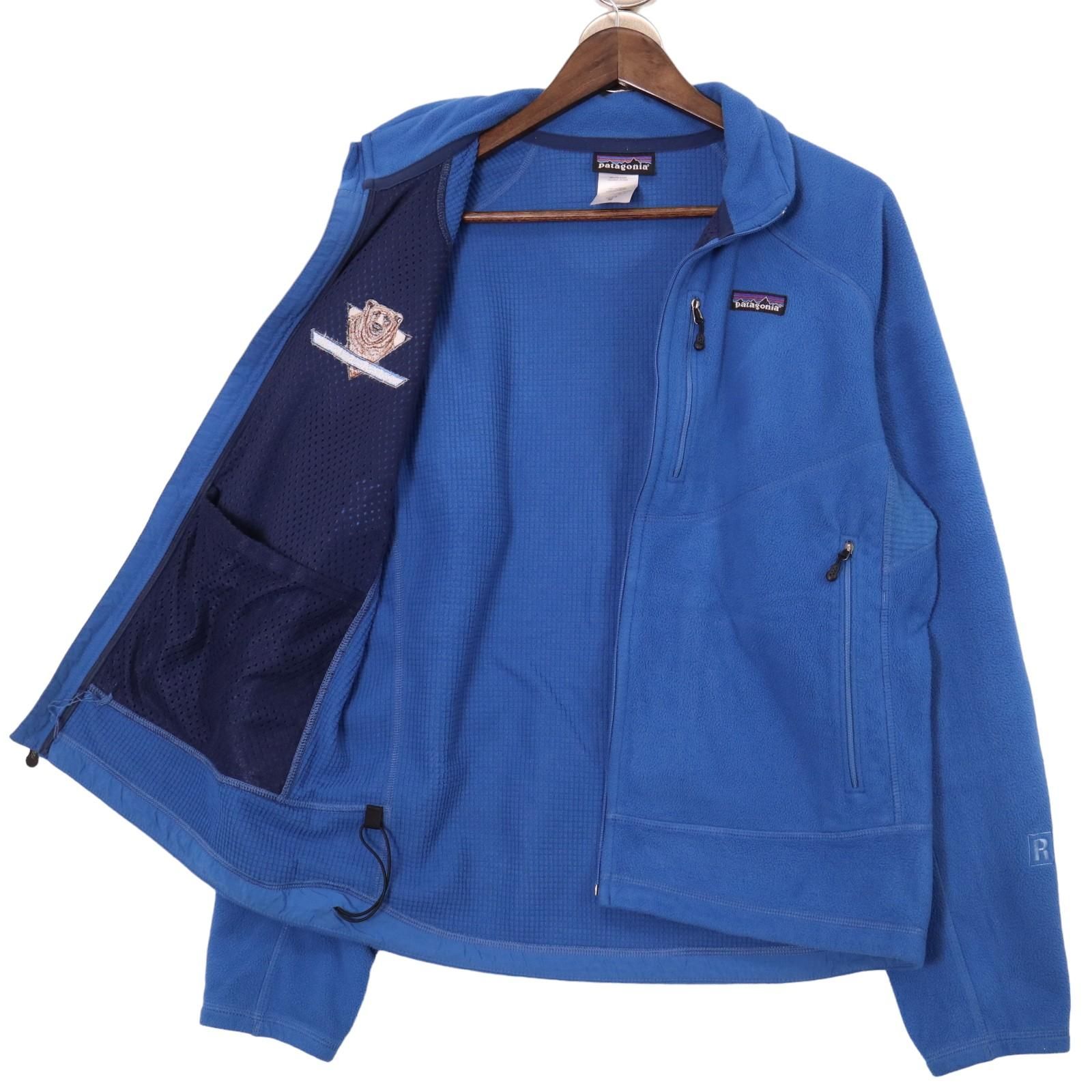 patagonia パタゴニア レギュレーター R2 フリースジャケット ブルー (メンズ M) 中古 古着 A0567 - メルカリ