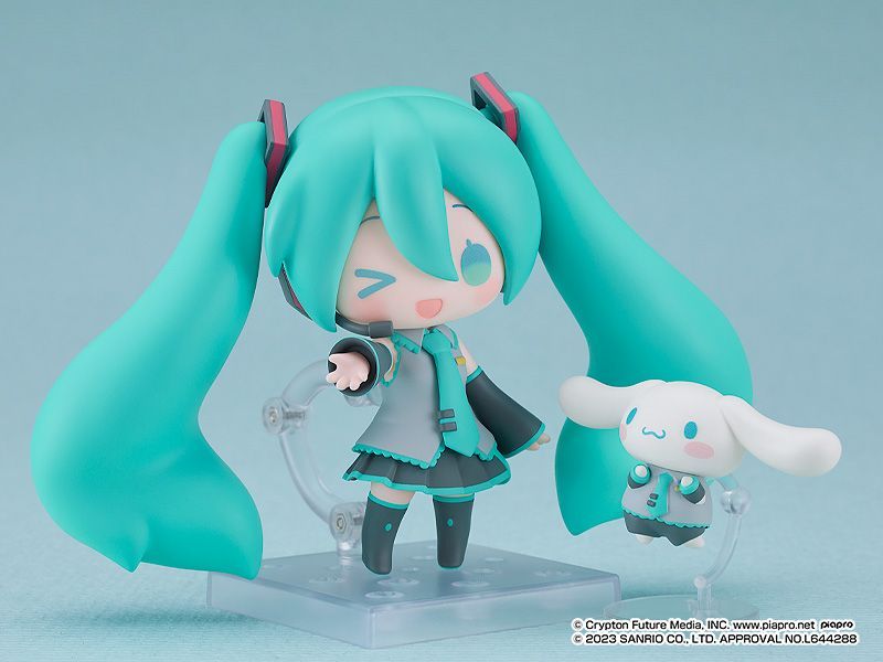 【新品/公式】初音ミク×シナモロール ねんどろいど 初音ミク シナモロールコラボVer. 公式グッズ colleize コレイズ