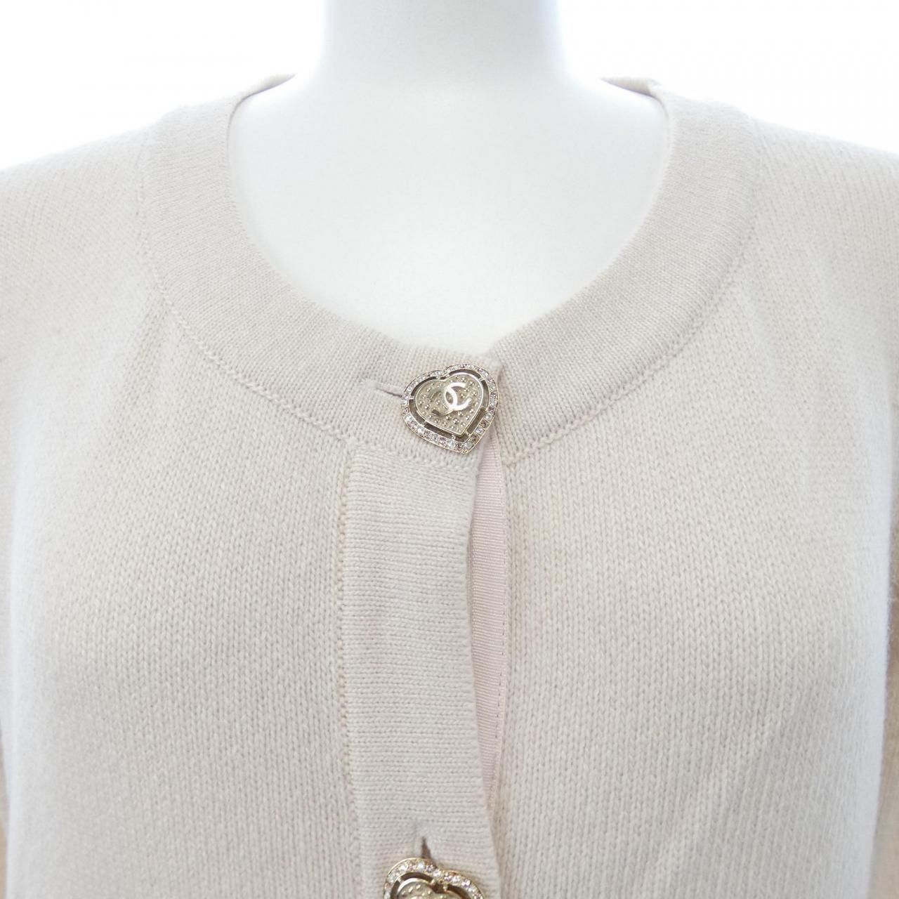 AAA　CHANEL シャネル　ロングカーディガン　ホワイト 美品 CHANEL - シャネル CHANEL ロングカーディガンの通販 by KOMEHYO