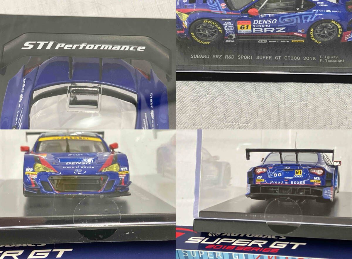 EBBRO 1/43 SUBARU BRZ R&D SPORT SUPER GT GT300 2018 #61 エブロ