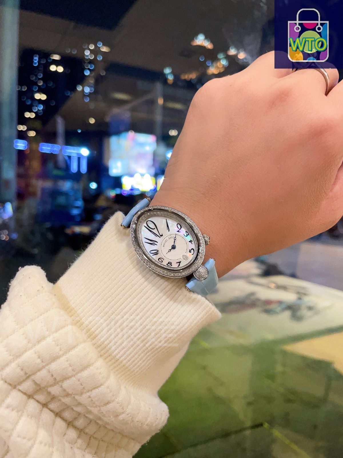 今日WTO】Breguet ブルゲ レーヌ・ド・ナポリシリーズ ベゼルに