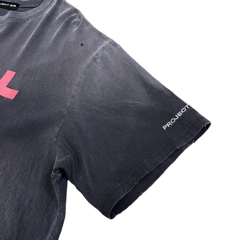 PROJECT G/R SUNDAY SCHOOL WASHED T-SHIRT ダメージ加工