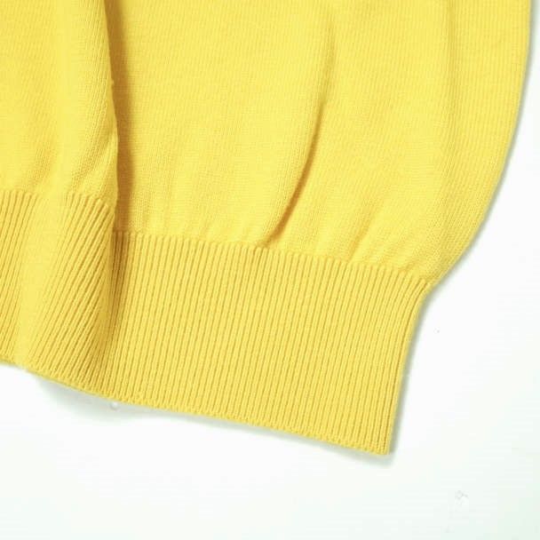 The FRANKLIN TAILORED フランクリンテーラード 日本製 Cashwool Turtleneck Knit  キャッシュウールタートルネックニット 90AN3 4 YELLOW セーター プルオーバー トップス g8664