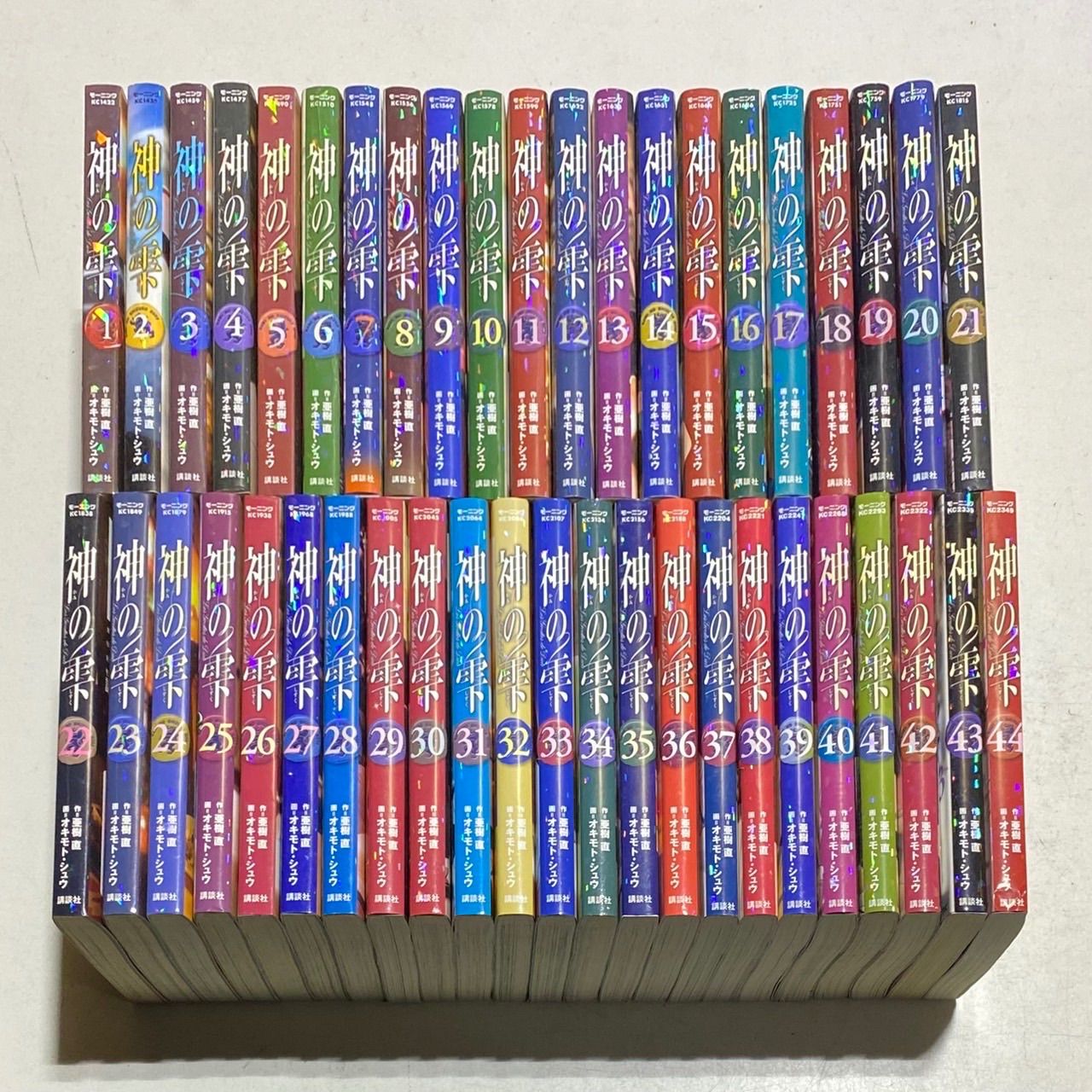 神の雫 全44巻セット 神の雫全巻セット44冊 亜樹直