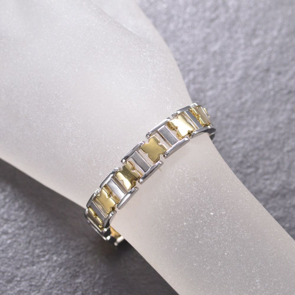 メキシコ製 シルバー925 バングル ムーン＆スターズ刻印19.2g 直径7cm