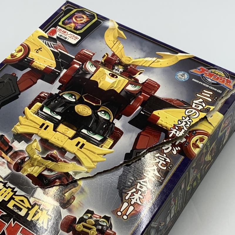 中古】バンダイ 炎神合体シリーズEX 炎神合体DX炎神大将軍 炎神戦隊