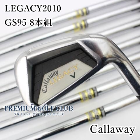 【中古】[B-ランク] アイアンセット キャロウェイ LEGACY2010/GS95 8本組/S200/25[3936]